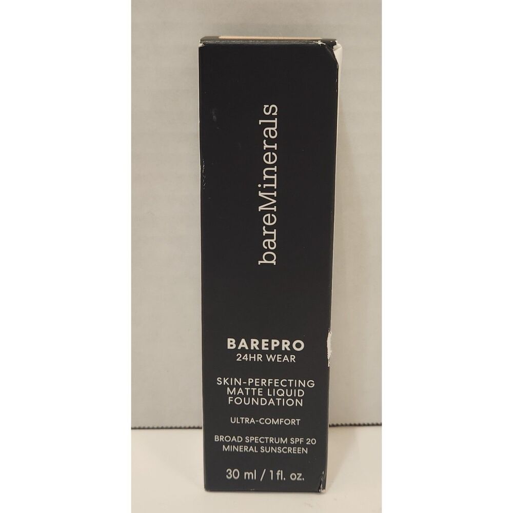 bareMinerals BAREPRO 24HR Skin-Perfecting Matte Liquid Foundation 15 Neutral